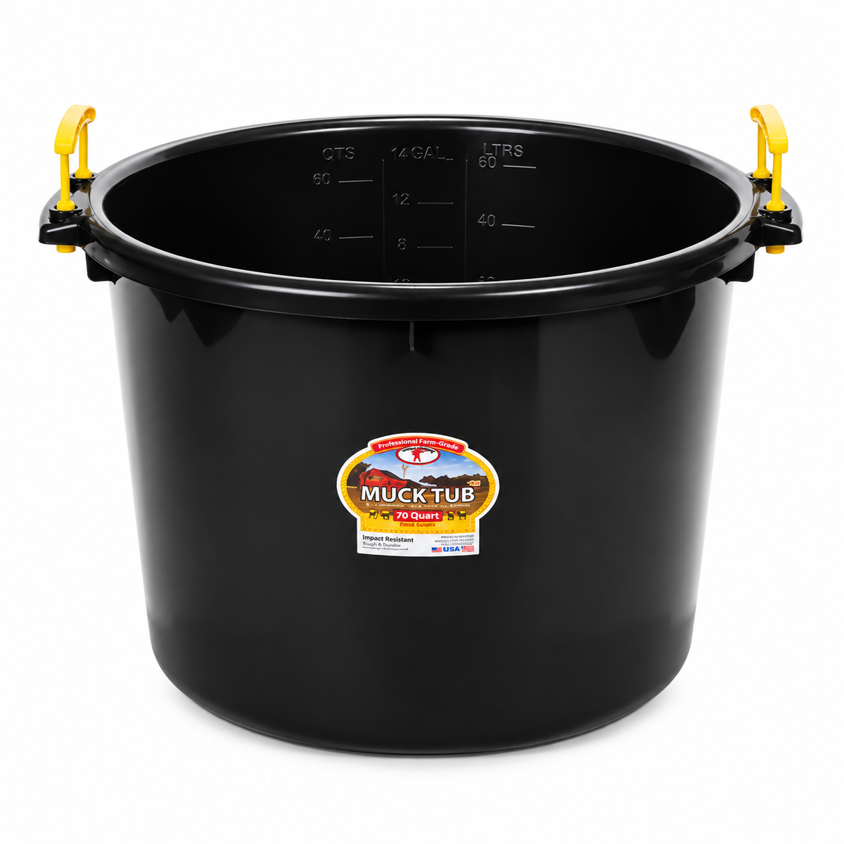 Little Giant 70 Quart Muck Tub - Black, part 10024154