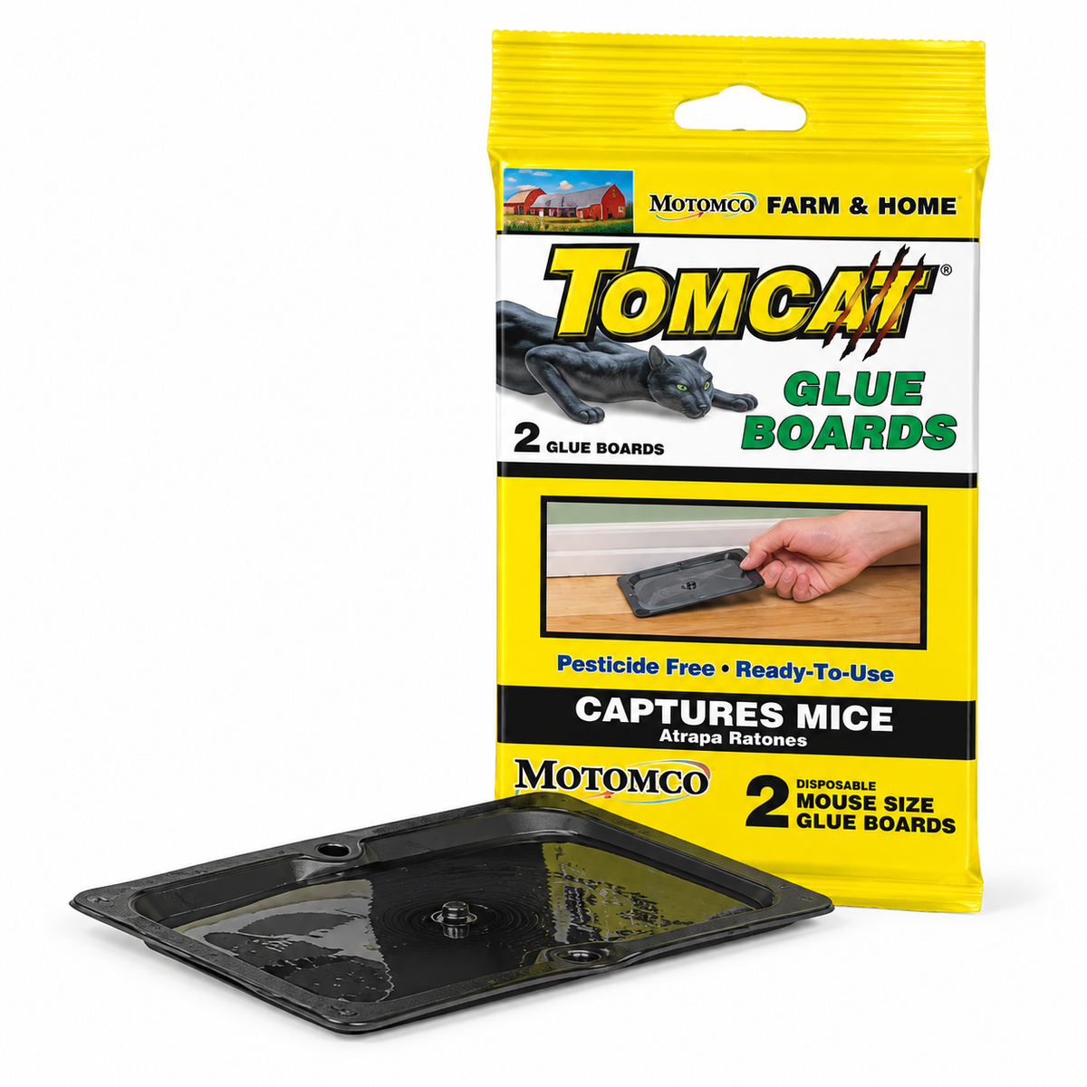Tomcat Mouse Glue Boards Valu-Pack, 2 pack, part 13559864