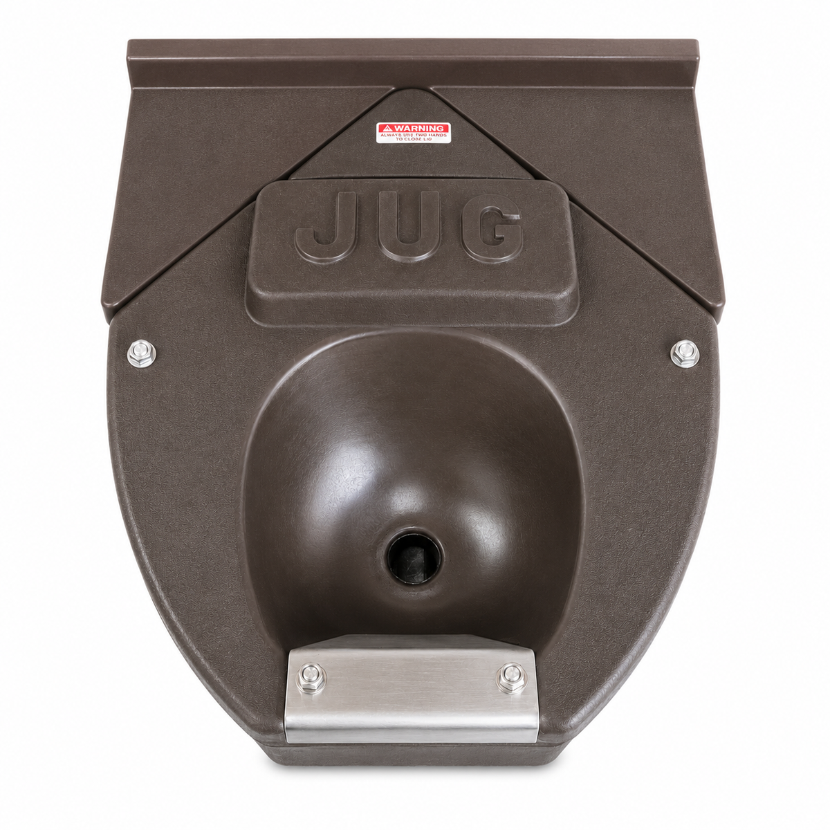 Jug flush mount stall waterer for horses