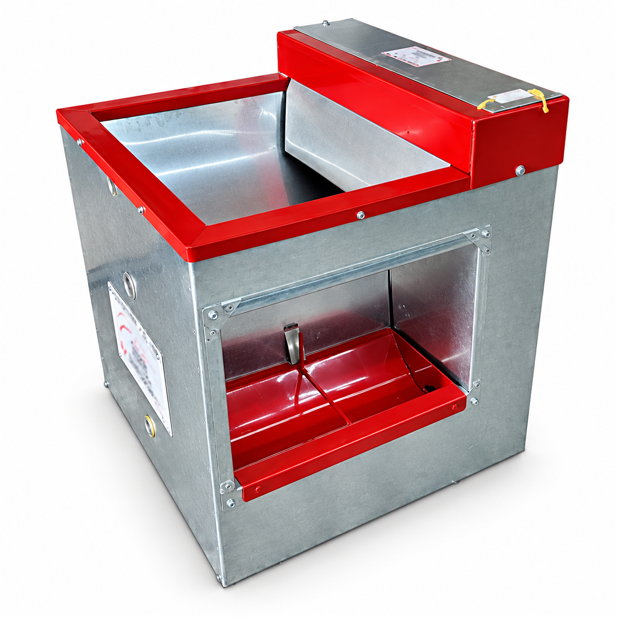 Hoskins CH28D automatic cattle and hog waterer, stainless steel tank in an insulated galvanized frame
