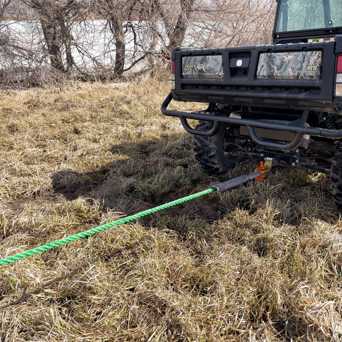 A champion tow rope used on an ATV