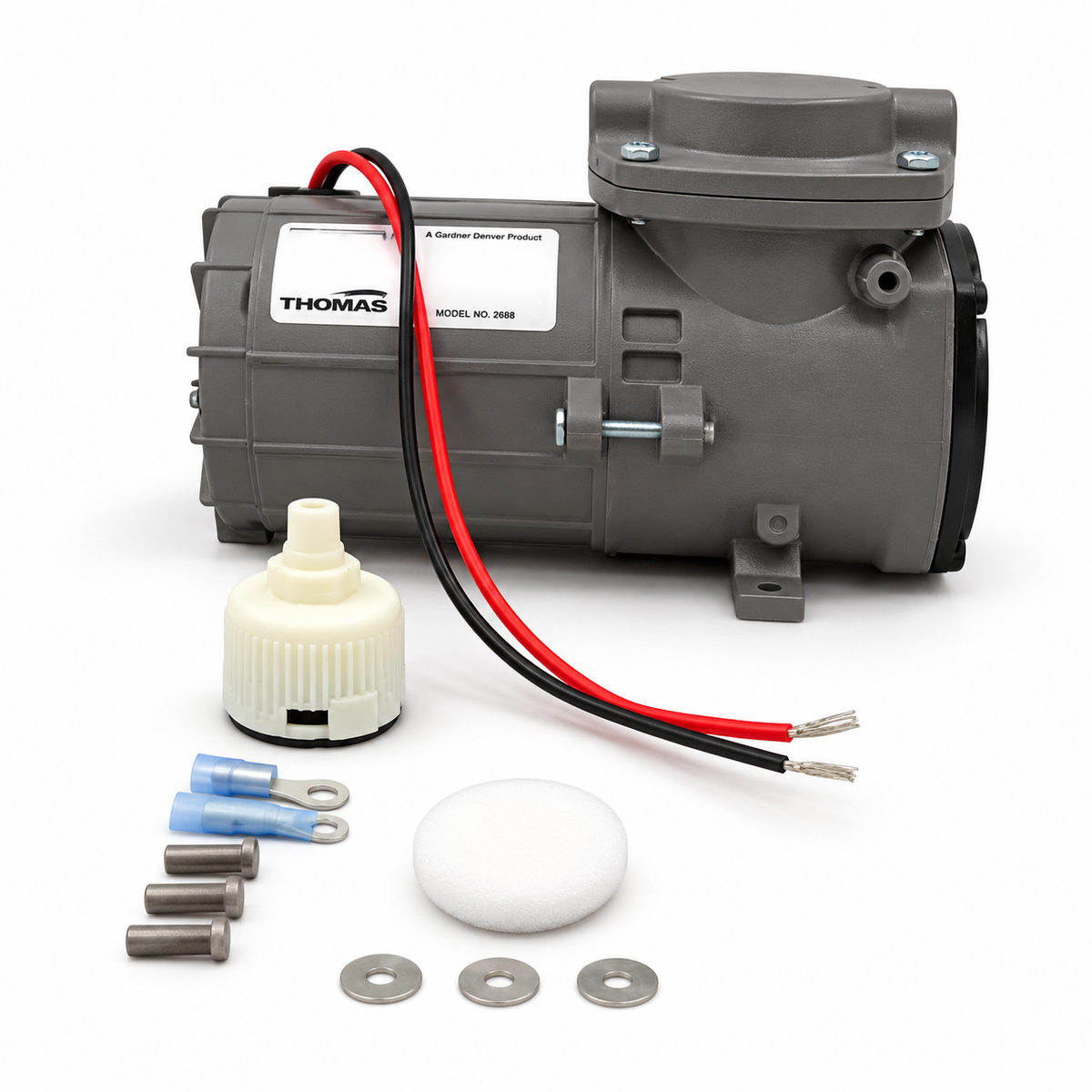 Smucker FM1010 Thomas air compressor for LandMark foam markers