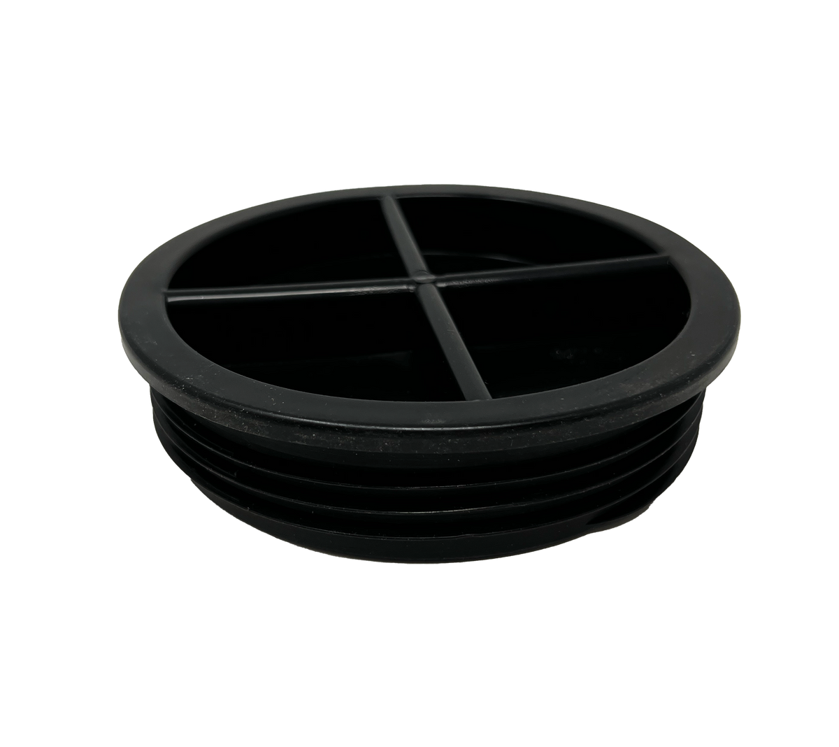 High Country Plastics Hay Play Replacement Cap (Part #ZC-100646) – Threaded Replacement Lid for Hay Play Horse Feed Toy