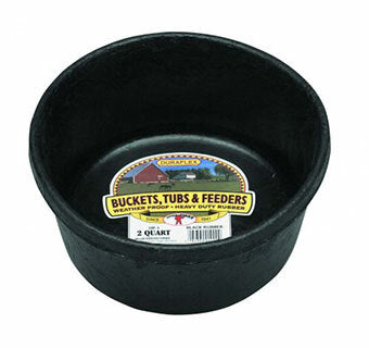 Little Giant DuraFlex Rubber Feed Pan - 2 Quarts, part 1N256AWB - additional view 1