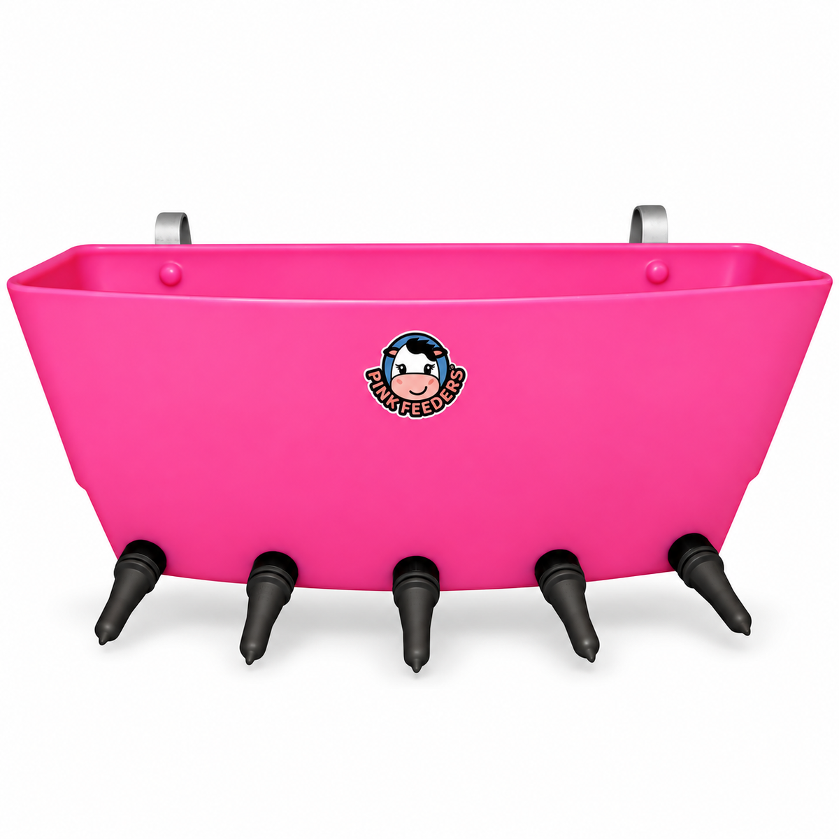 Pink Feeders Five Teat Calf Feeder, 6.6 Gallon Complete, Part PF5. Part PF5. Sold by PeteCo Supply.