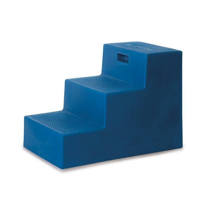 High Country Plastics MS-22 three step mounting block in blue