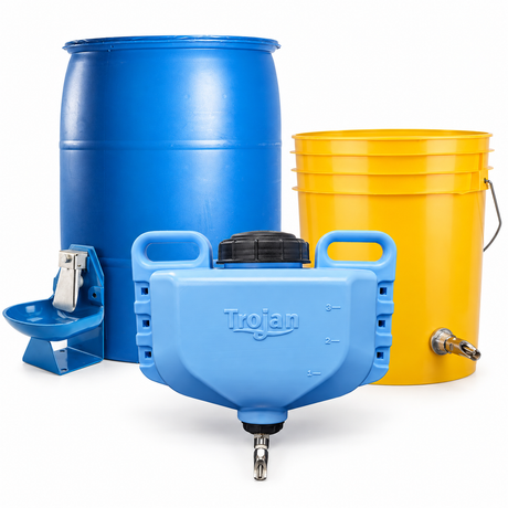 Trojan Gravity Nipples and Cup Waterers