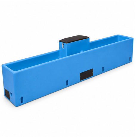 Miraco BigSpring 6500 energy free automatic waterer in blue for beef and dairy cattle