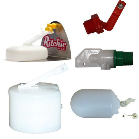 Ritchie waterer float and valves