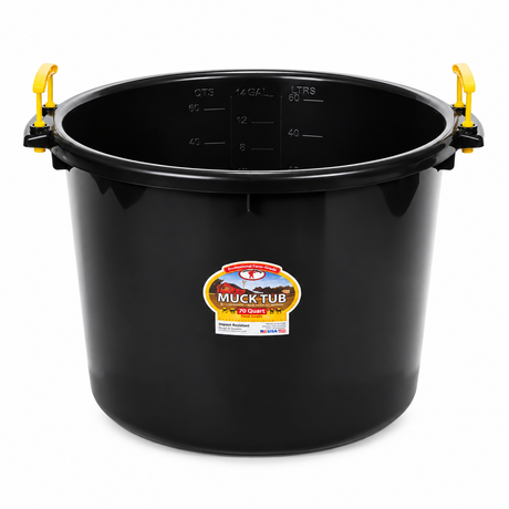 Little Giant 70 Quart Muck Tub - Black, part 10024154
