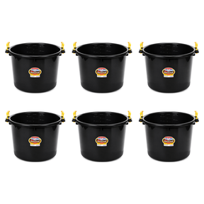 Little Giant 70 Quart Muck Tub - Black, case of 6, part 10024154x6
