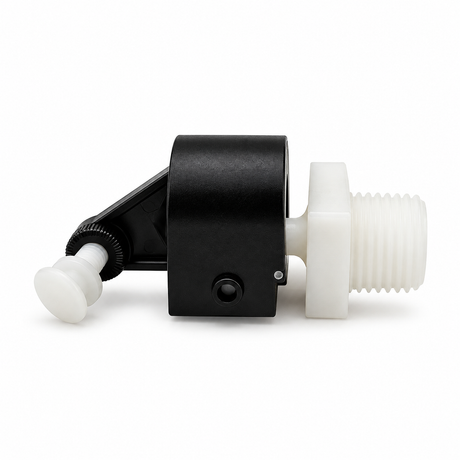 Smidley 100928 low pressure valve with hood for the medication tank