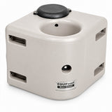 Miraco EquiFount 1100 corner mount single stall horse waterer in Beige