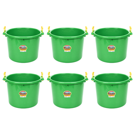 Little Giant 70 Quart Muck Tub - Lime Green, case of 6, part 11330212x6