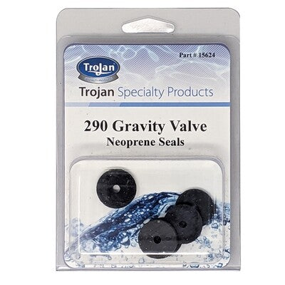 Trojan 290 Gravity Valve Neoprene Seal - 5 per pkg., part number 15624 - additional view 1