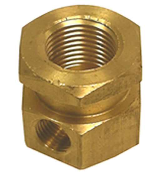 Trojan 14441A brass locator fitting for the 66B stock tank heater