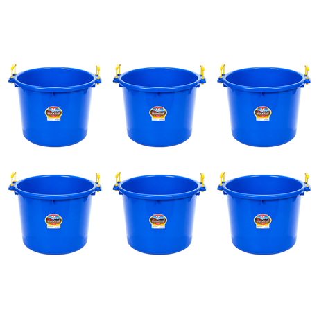 Little Giant 70 Quart Muck Tub - Blue, case of 6, part 15463016x6