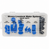 Miraco 186 valve repair kit for the blue 521B waterer valve in its package