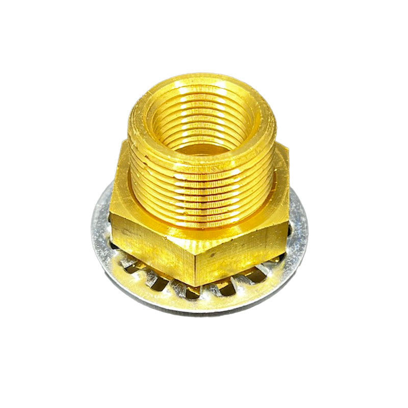 Miraco Equifount Series Valve Bulkhead fitting - Brass - genuine Miraco replacement part, fits the 1100, 1200 waterers