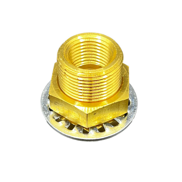 Miraco Equifount Series Valve Bulkhead fitting - Brass - genuine Miraco replacement part, fits the 1100, 1200 waterers
