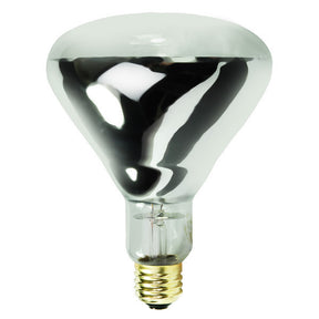 Heat Lamp Clear 250 Watt R40 Satco S4999, part 21278382 - farm and livestock supply