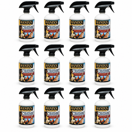 Banixx Wound and Hoof Care, case of twelve 16 ounce spray bottles, part 21294453x12