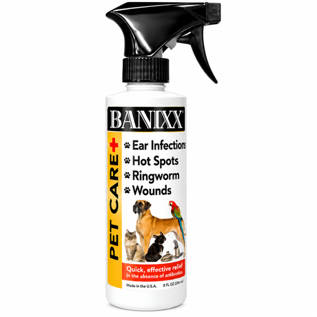 Banixx Pet Care Spray, 8 ounce bottle for dogs and cats, part 21295300