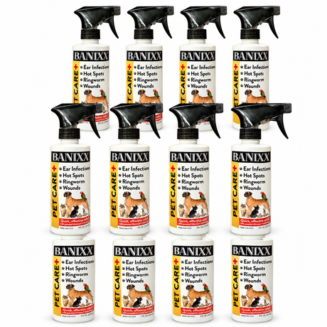 Banixx Pet Care Spray, case of twelve 8 ounce bottles, part 21295300x12