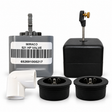 Miraco LilSpring 2700 and 2900 valve repair kit, grey valve, float assembly and elbow