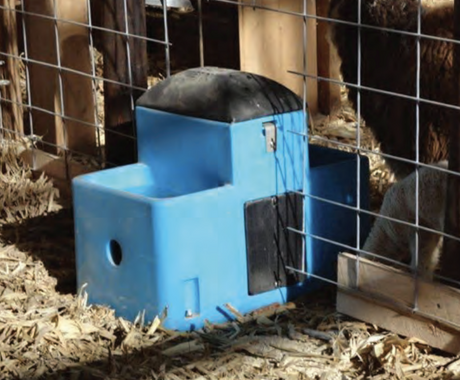 Miraco Lilspring 2700 by Miraco Goat and Sheep Waterer in Red - Miraco, view 2