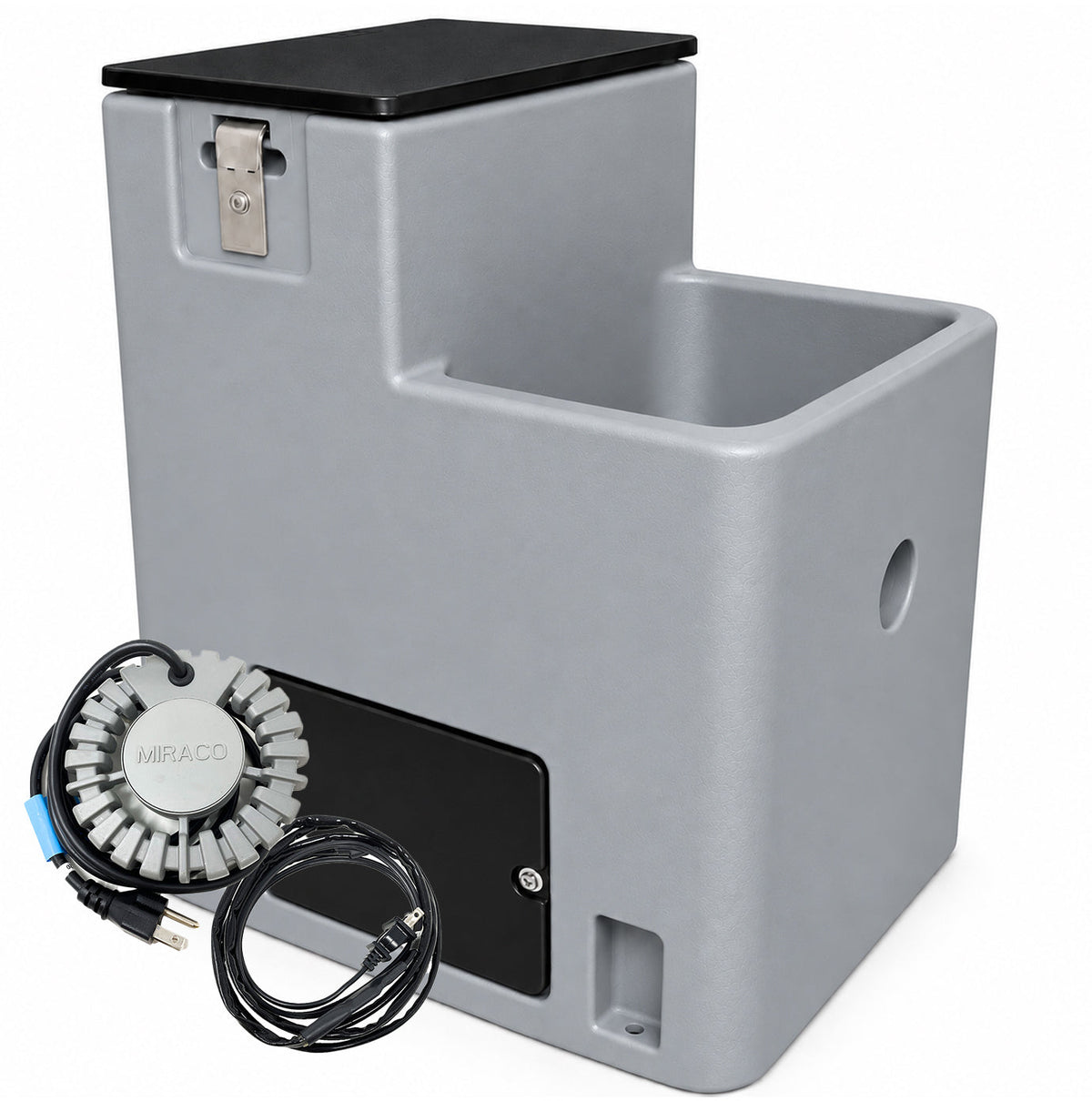 LilSpring 2801 by Miraco for 20 head Horse or Cattle heated Grey 2801grey