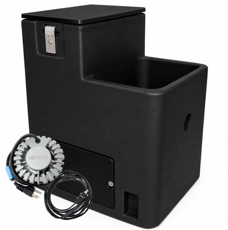 LilSpring 2801 by Miraco for 20 head Horse or Cattle heated Black 2801black