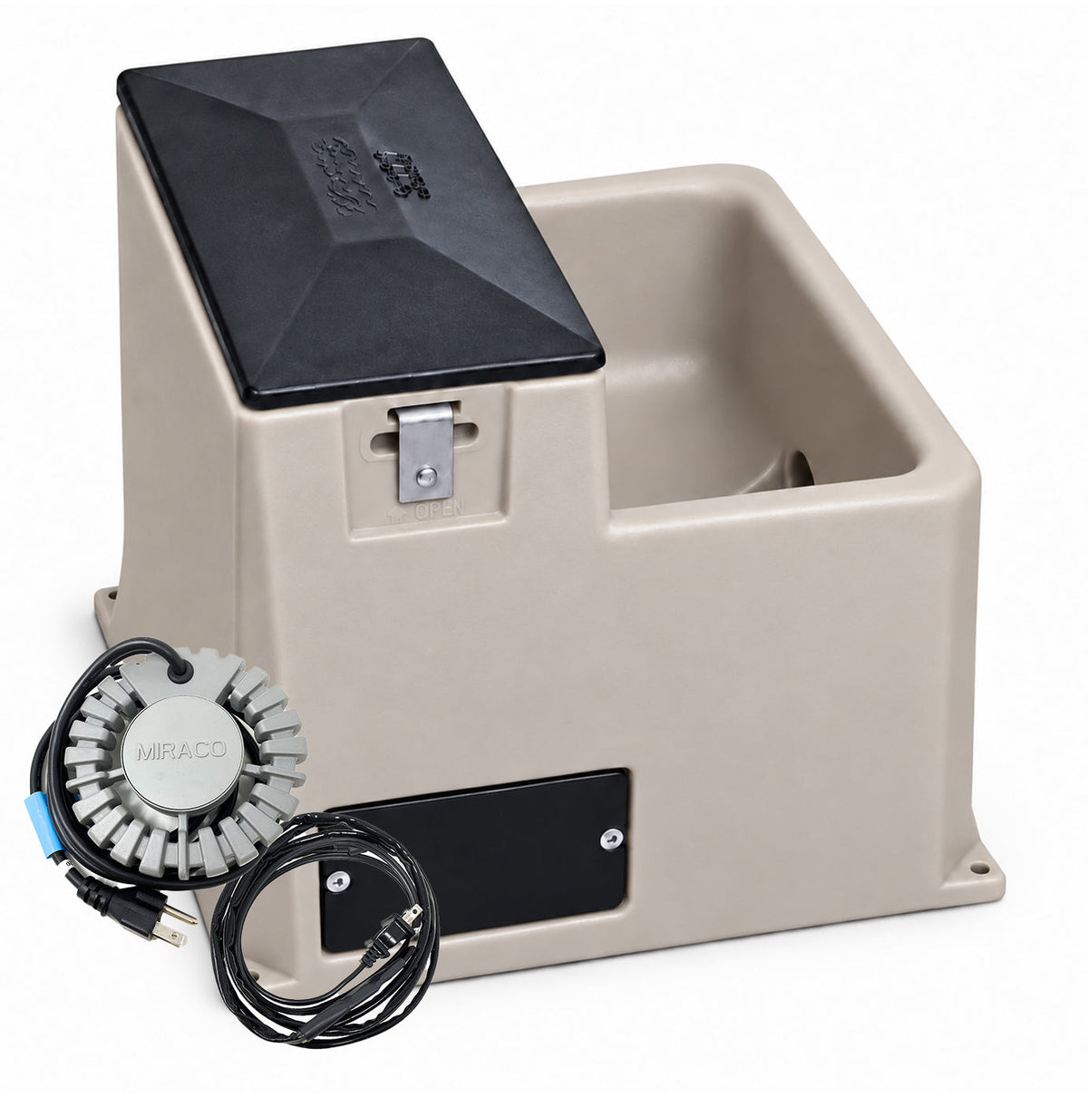LilSpring 3001 Heated Miraco automatic waterers for small animals Beige 3001beige