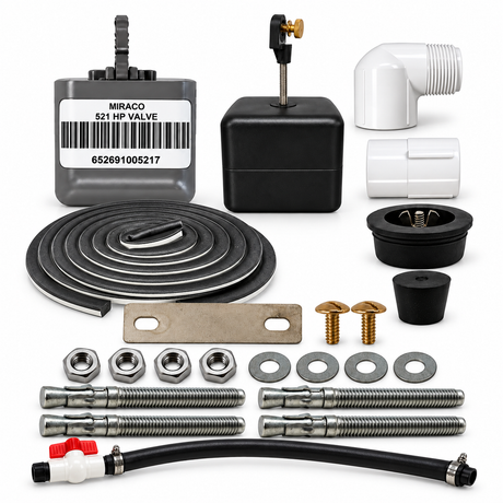 Miraco LilSpring 3000 parts bag 208 with the bagged replacement parts