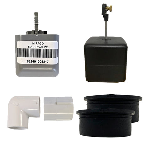 Miraco LilSpring 3100 Valve Repair Kit with Drain Plug - genuine Miraco replacement part, fits the 3100 waterers