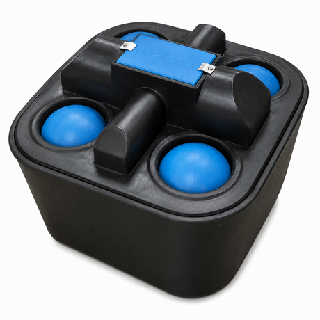 Miraco Model 3350 4-hole energy free waterer - Miraco automatic livestock waterer