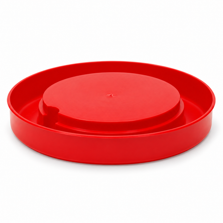 Brower 35PB red poly replacement fount base for the 3GF and 5GF tip-over founts