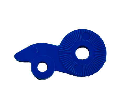 Miraco 516B Valve Lower Arm - Blue - genuine Miraco automatic waterer replacement part