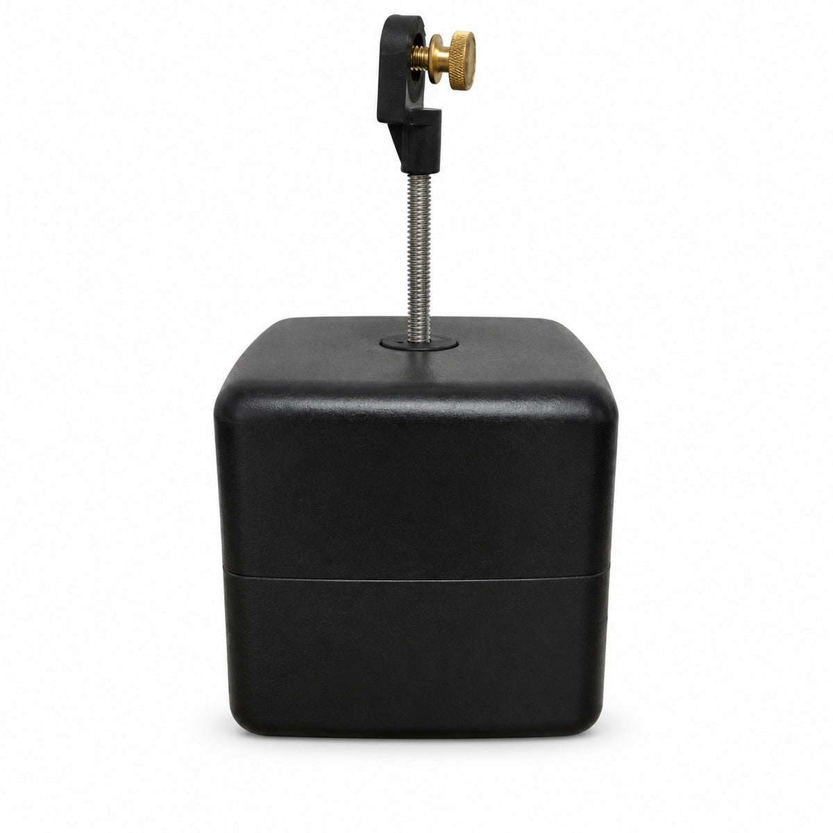 Miraco 425 float assembly, complete with the 444 stainless float arm, 4 by 4 inch bob float, nylon ratchet and brass thumbscrew.
