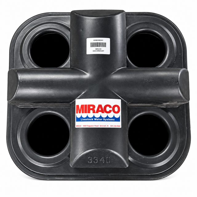 Miraco 434 top assembly complete for the 3340, with gasket and retainer flap