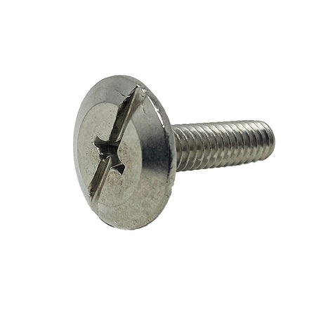 Miraco 481 sidewalk bolt, 1/4 inch by 1 inch stainless