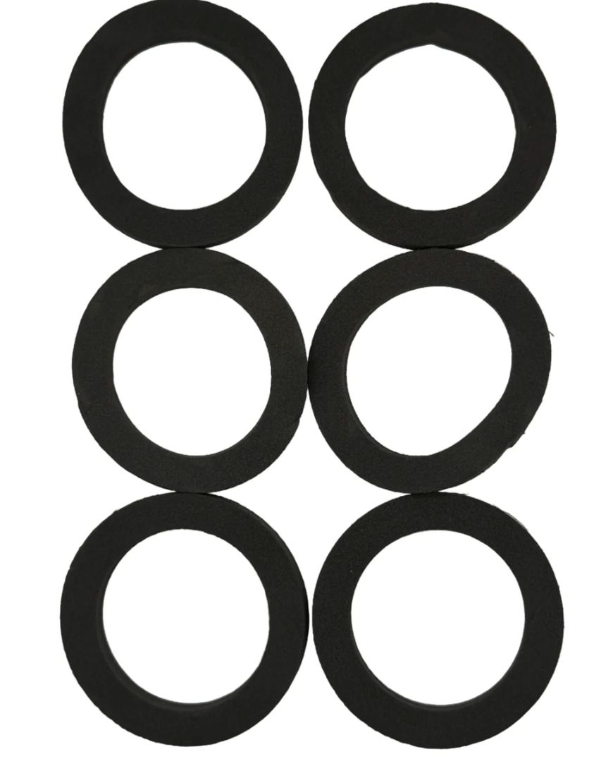 Six Ritchie 18075 drain washers for OmniFount and EcoFount waterers