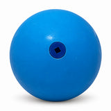 Miraco 571 drinker ball, 10 inch blue insulated ball closure, shown with the blue plug that identifies the 10 inch size.