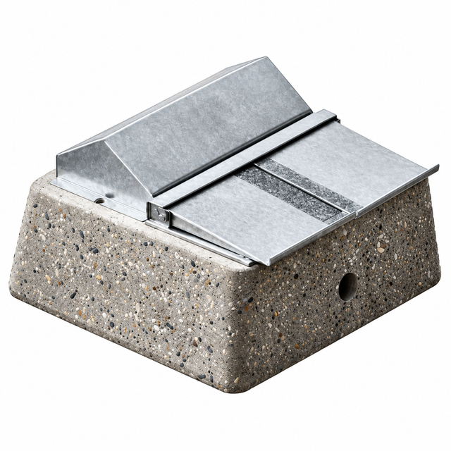 Petersen Big PETE #2 Hog Waterer 600-0057, concrete hog waterer with self flushing bowls