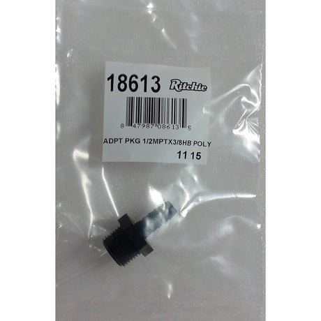 Ritchie Adapter Package - 1/2 MPT x 3/8 Hose barb 18613, additional view 3