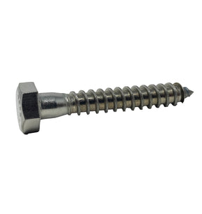 Miraco 700 stainless steel lag bolt, 5/16 inch by 2 inch