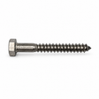 Miraco Lag Bolt 5/16 in x 2 1/2 in Stainless Steel 706