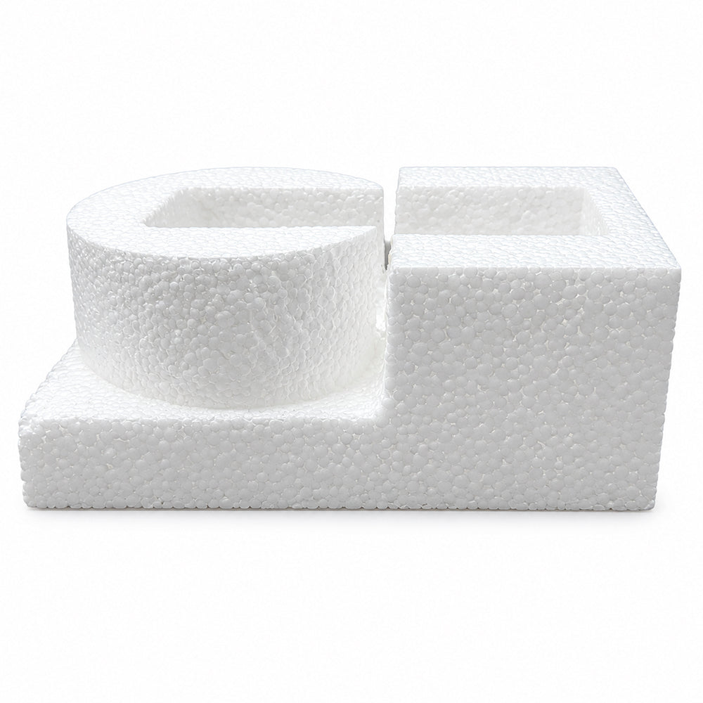 Miraco 731 valve blanket, two piece foam insulation for the valve compartment