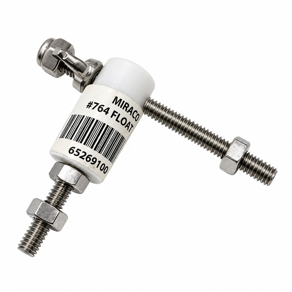Miraco 764 float arm replacement with the valve attached