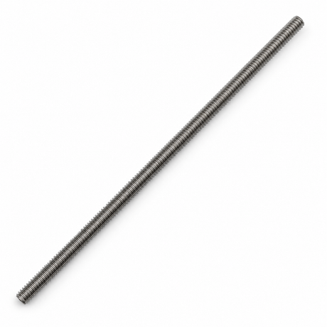 Hoskins 8 in. stainless steel float rod, fully threaded